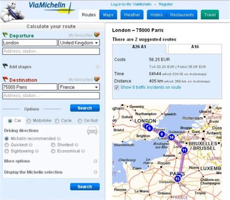 michelin route planner|michelin route planner sverige.